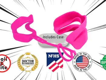 pink mouth guard