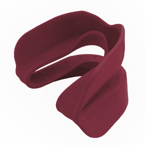 mouth guard maroon