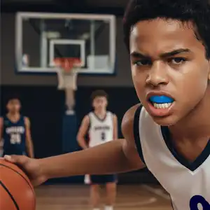 single sports mouthguard