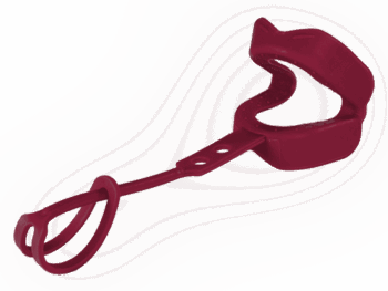 Maroon mouthguard