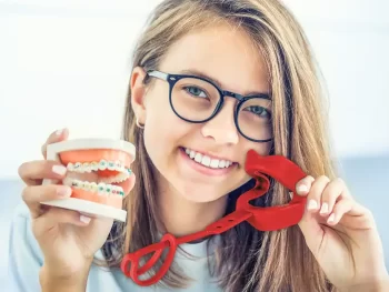 double mouthguard for braces